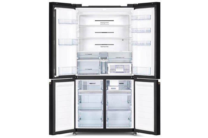 Tủ lạnh Hitachi Inverter 645 lít Multidoor R-WB700VGV4 GBK